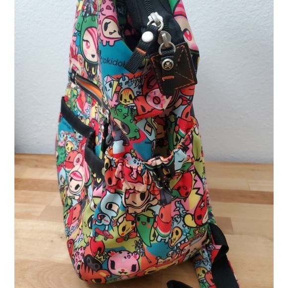 Tokidoki Koi Animated Medical Back Pack Multi Pockets Zippers A139-TDP 100% Poly main image 13